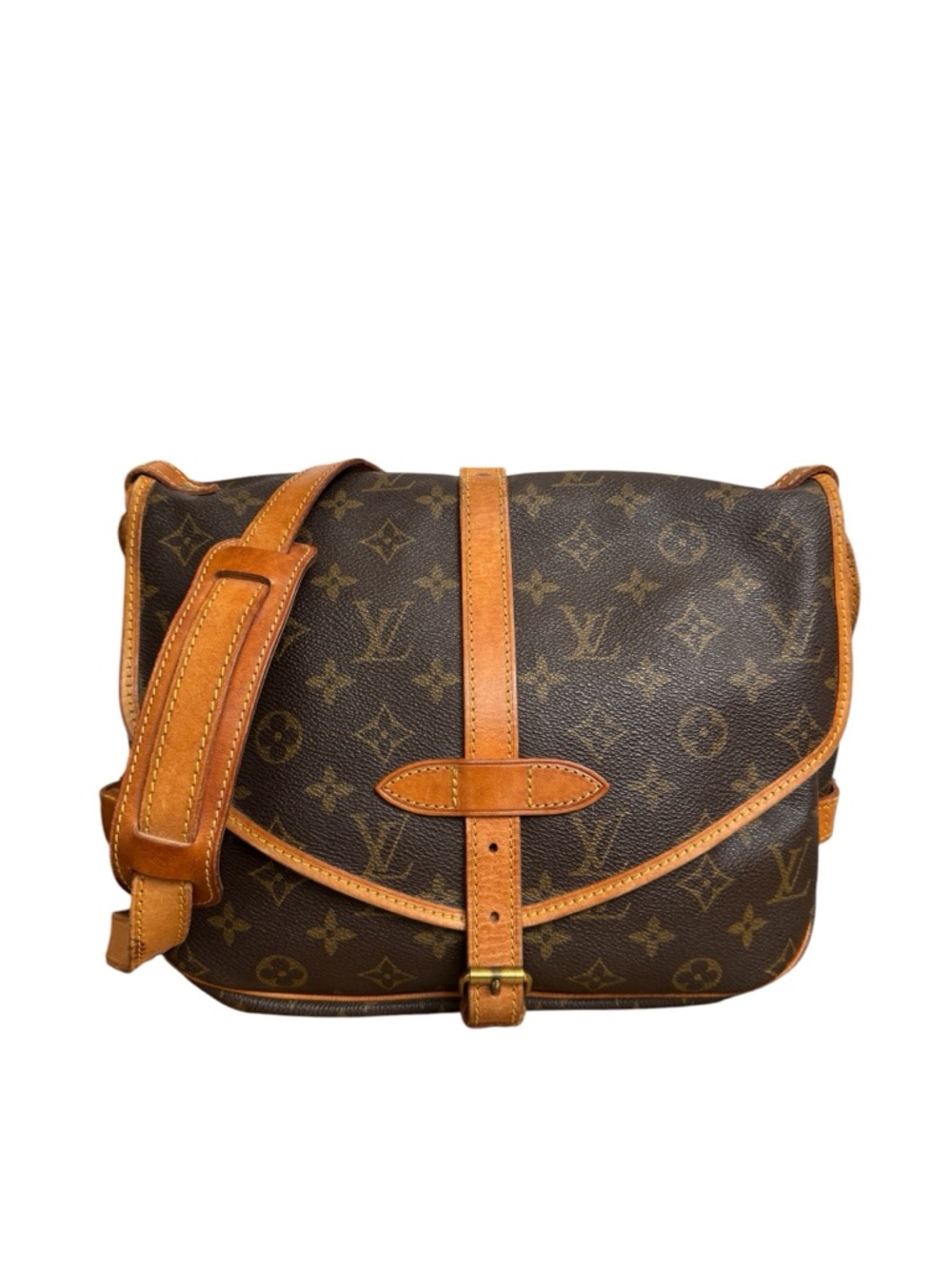 Louis Vuitton Saumur30 Monogram Messenger Bag monogram VI 0992 vintage
